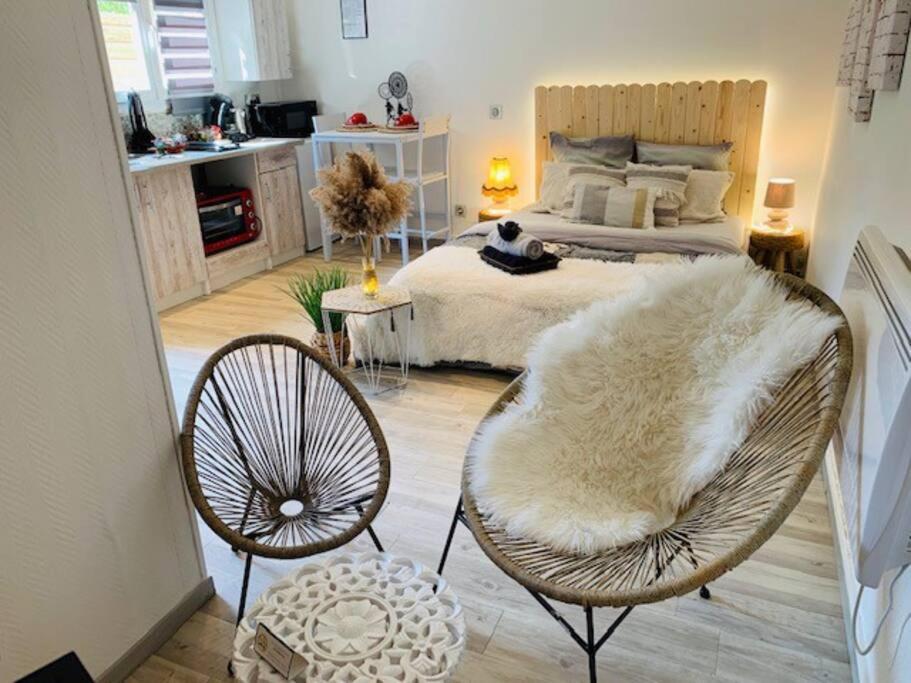 Maisonette Avec Jardin Évreux Esterno foto